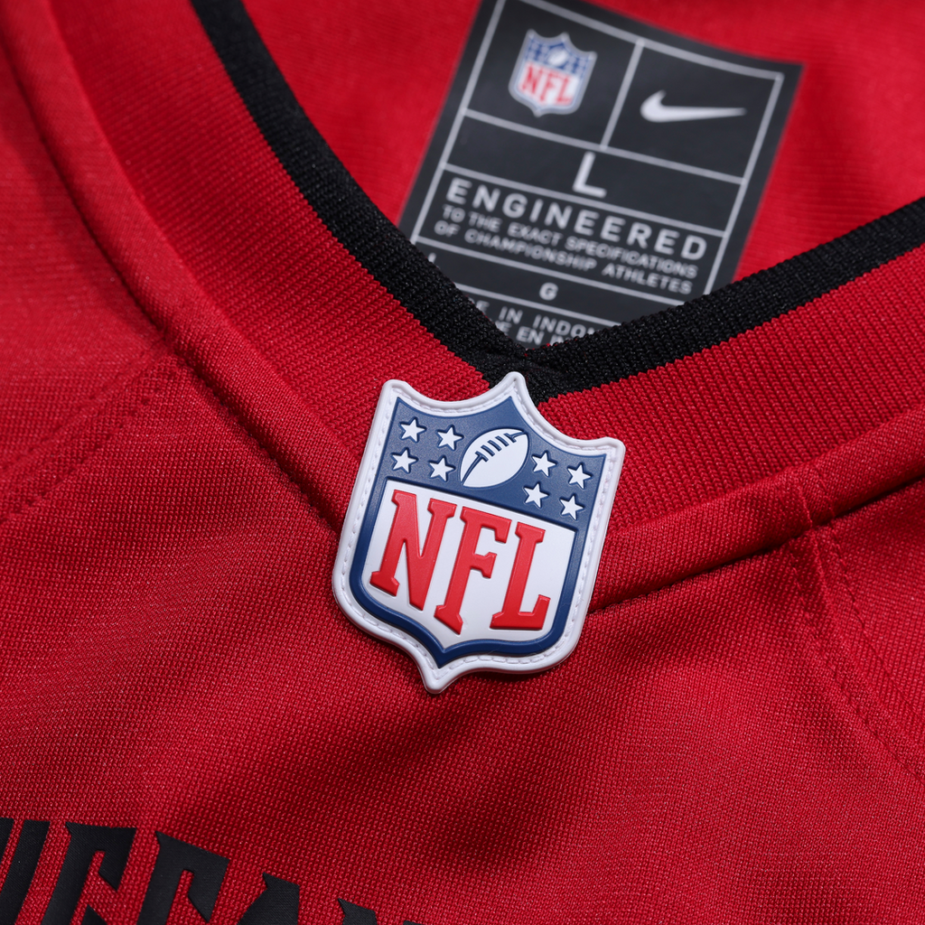 Tampa Bay Buccaneers Chris Godwin Jr. Nike Red Game Player Jersey product image 4, provided for visual reference and product