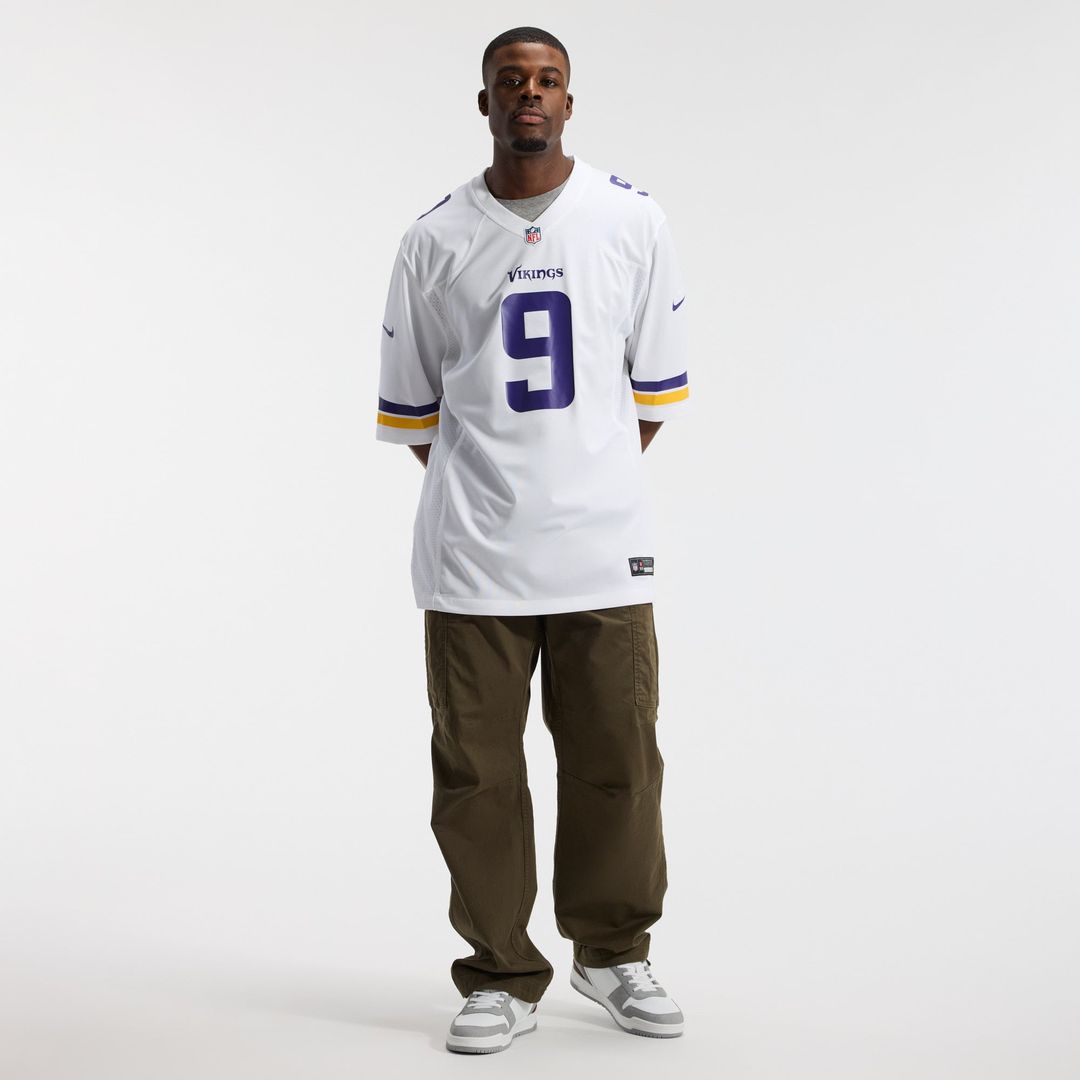 Minnesota Vikings J.J. McCarthy Nike Purple 2nd Alternate Player Game Jersey product image 16, provided for visual reference