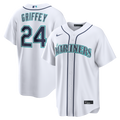 Seattle Mariners Ken Griffey Jr. Nike White Home Replica Jersey product image 1, provided for visual reference and product