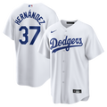 Los Angeles Dodgers Teoscar Hernández Nike White Home Replica Jersey product image 1, provided for visual reference and