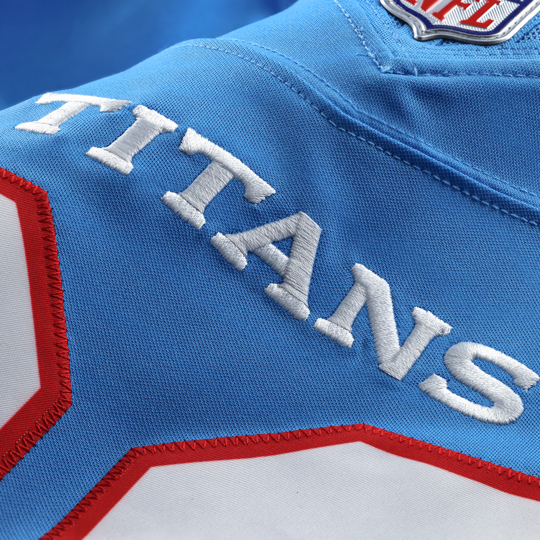 Tennessee Titans Cameron Ward Nike Light Blue Team Vapor F.U.S.E. Stitched Limited Jersey product image 24, provided for