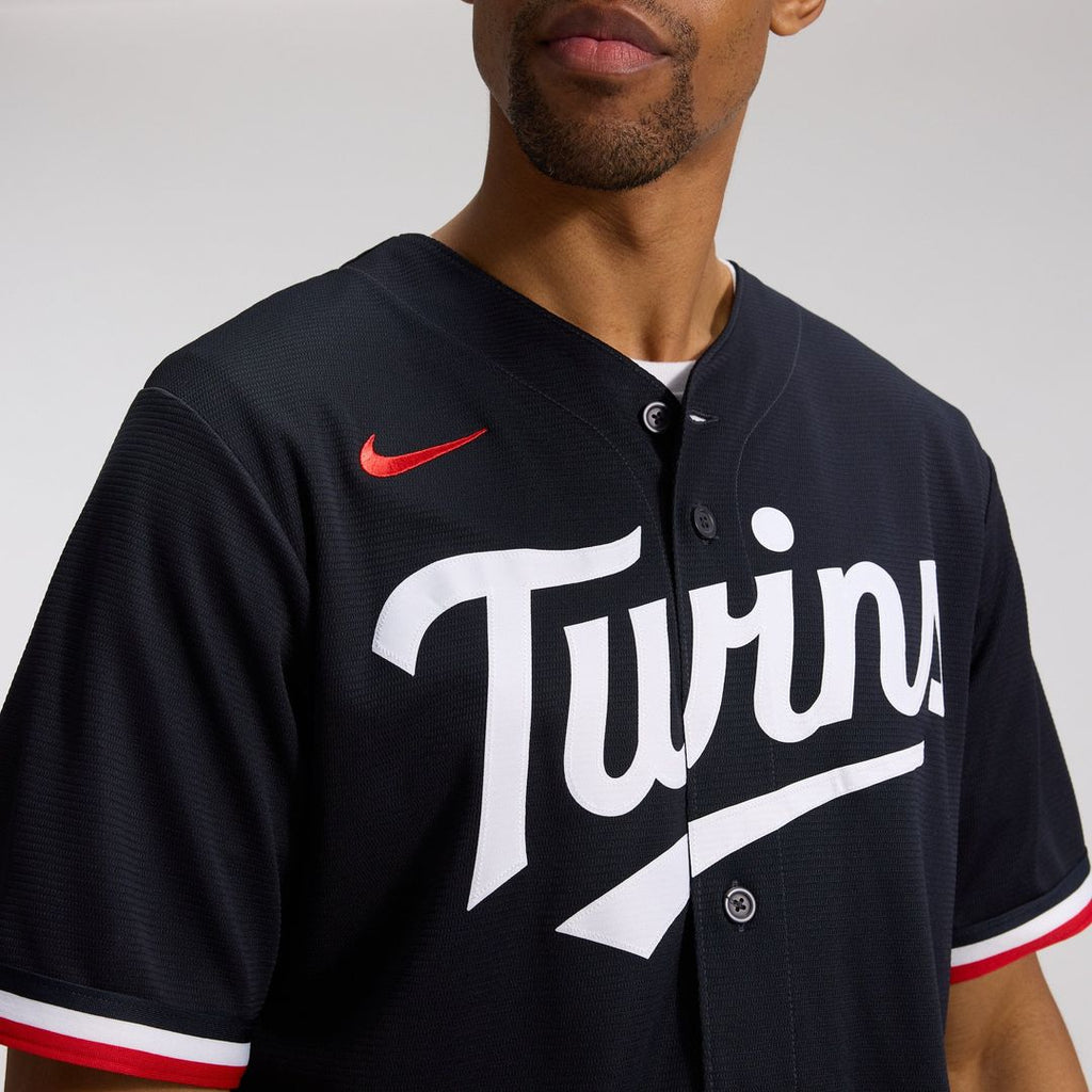 Minnesota Twins Nike Navy Alternate Replica Jersey product image 21, provided for visual reference and product detail review