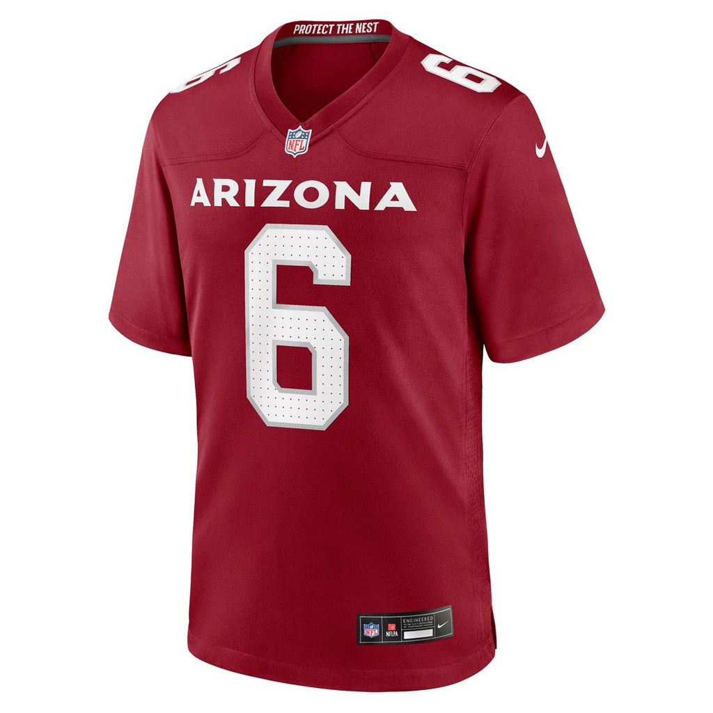 Arizona Cardinals James Conner Nike Cardinal Home Game Jersey product image 2, provided for visual reference and product