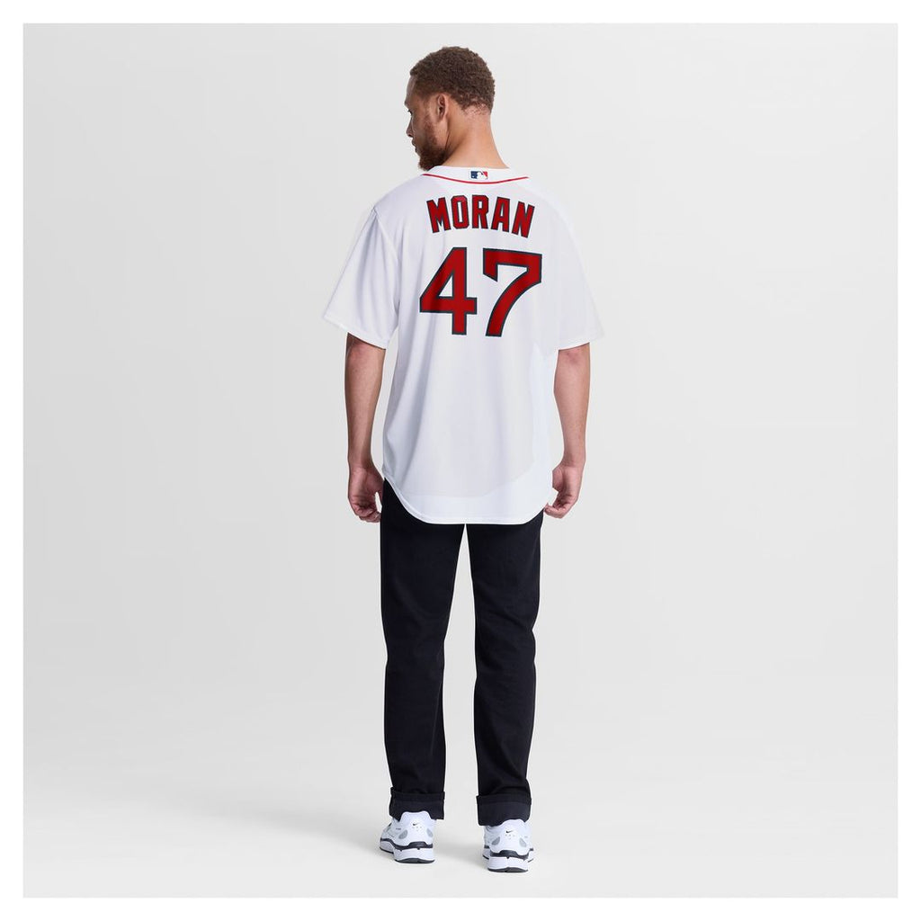 Boston Red Sox Jovani Moran Nike White Home Replica Jersey product image 5, provided for visual reference and product detail