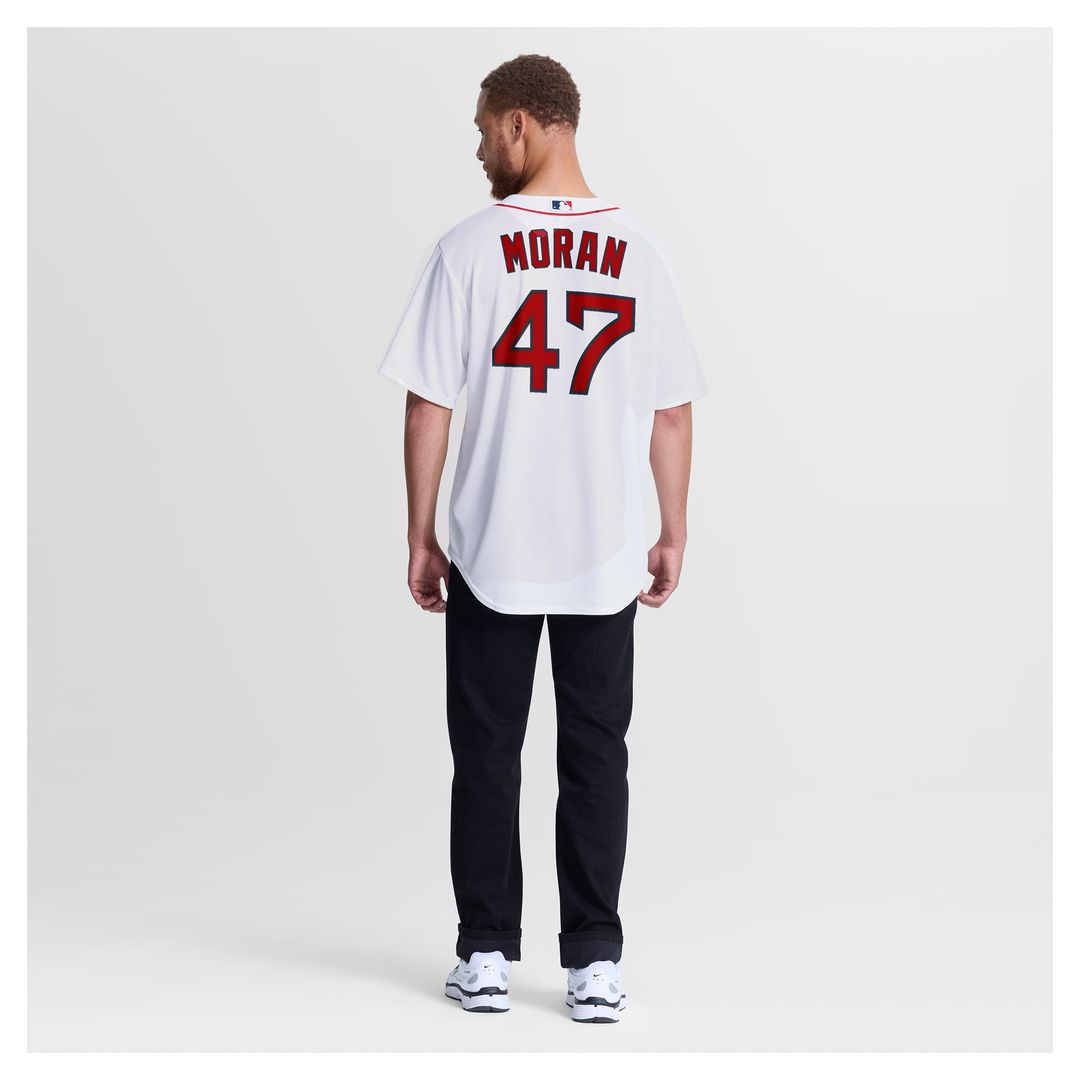 Boston Red Sox Jovani Moran Nike White Home Replica Jersey product image 5, provided for visual reference and product detail