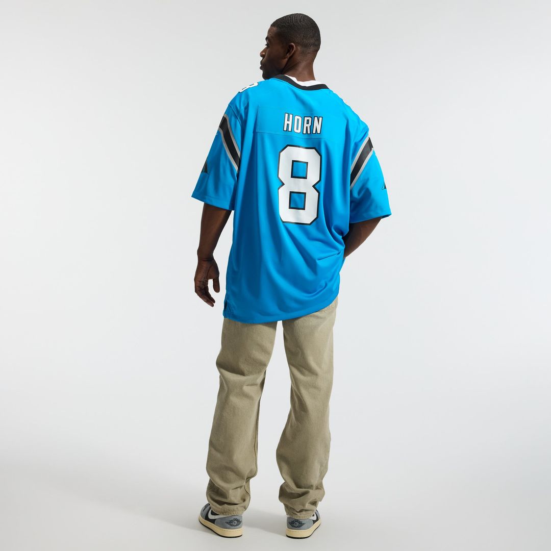 Carolina Panthers Jaycee Horn Nike Blue Alternate Game Jersey product image 5, provided for visual reference and product