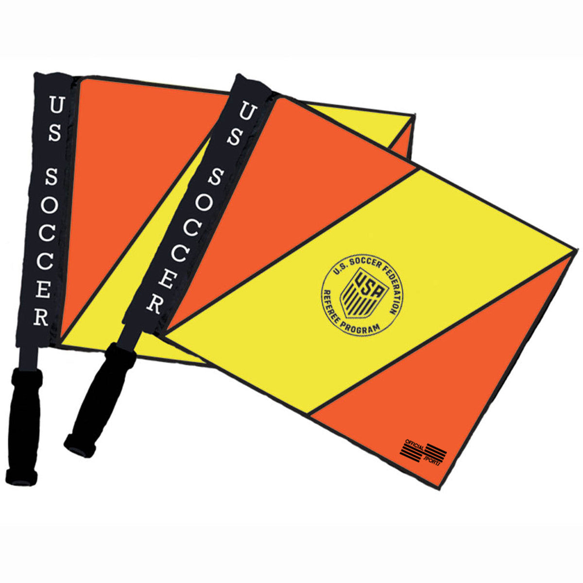 OFFICIAL SPORTS Official U.S. Soccer Swivel Flag Set - 1533CL product image 1, provided for visual reference and product