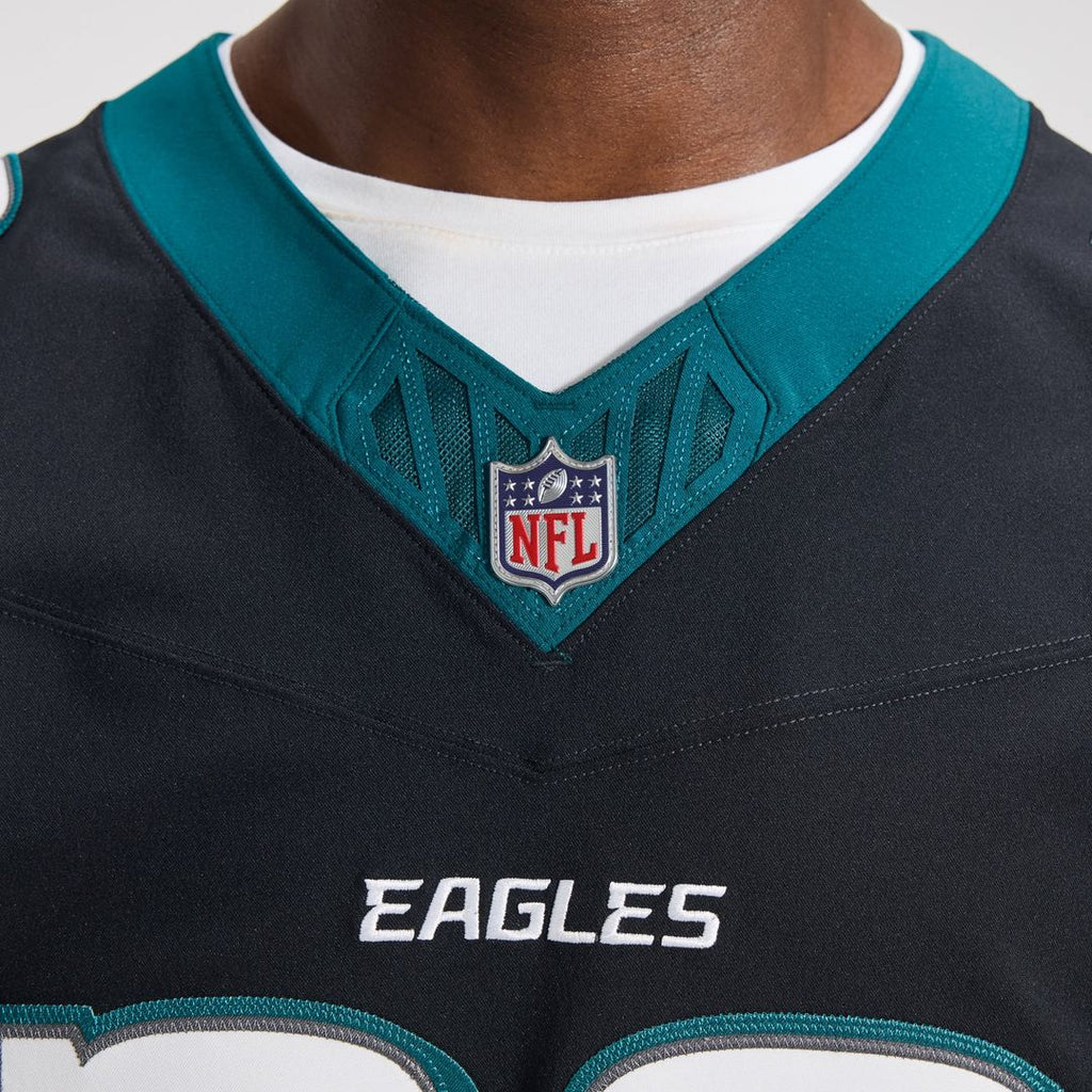 Philadelphia Eagles Saquon Barkley Nike Black Alternate Vapor F.U.S.E. Elite Jersey product image 9, provided for visual