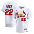 St. Louis Cardinals Joshua Báez Nike White Home Limited Player Jersey product image 1, provided for visual reference and
