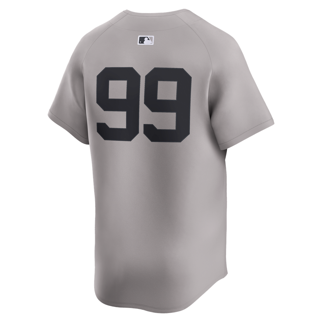 New York Yankees Aaron Judge Nike Gray Road Limited Player Jersey product image 7, provided for visual reference and product