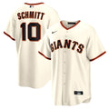 San Francisco Giants Casey Schmitt Nike Cream Home Replica Jersey product image 1, provided for visual reference and product