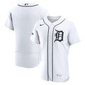 Detroit Tigers Nike White Home Sponsor Patch Authentic Jersey product image 1, provided for visual reference and product