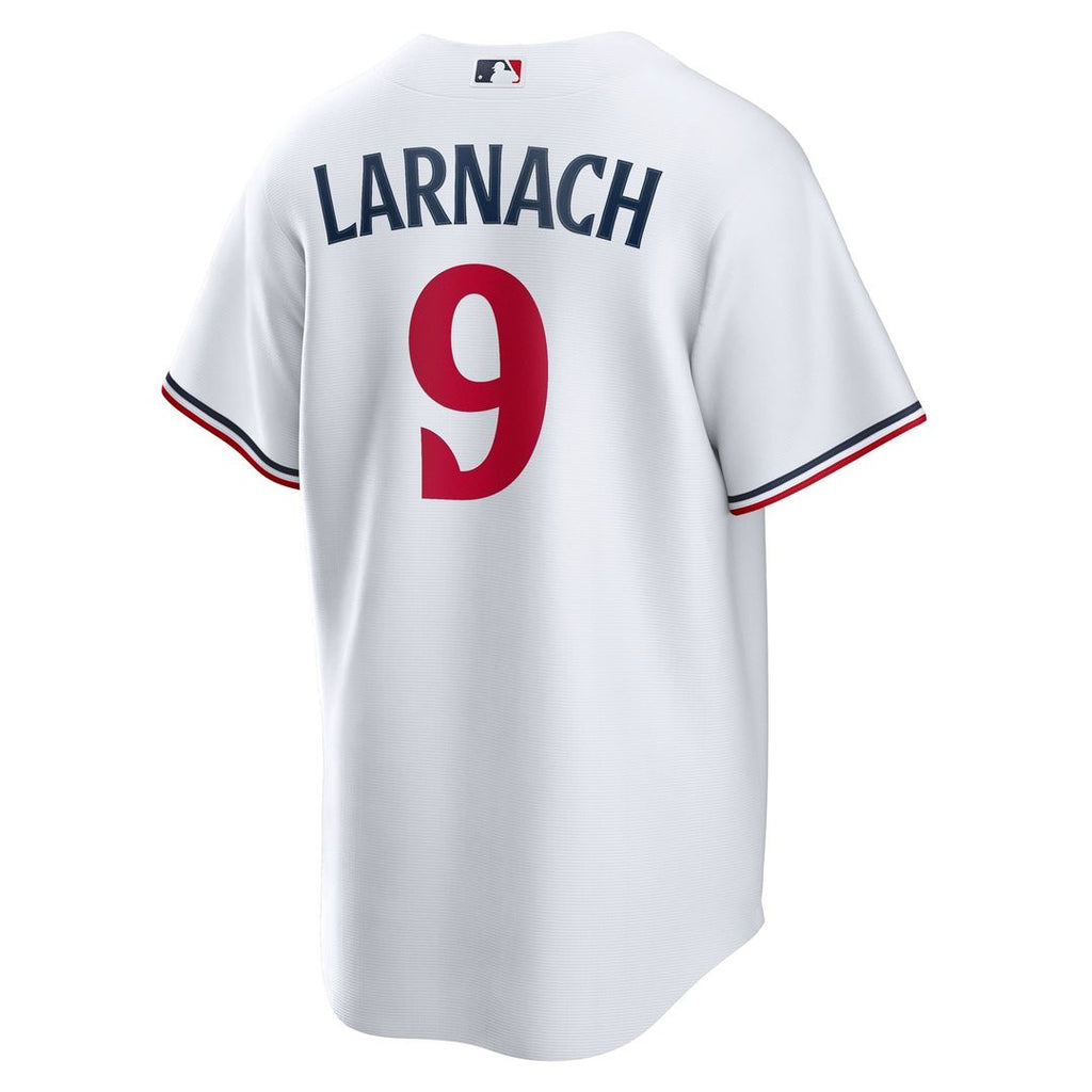 Minnesota Twins Trevor Larnach Nike White Home Replica Jersey product image 3, provided for visual reference and product