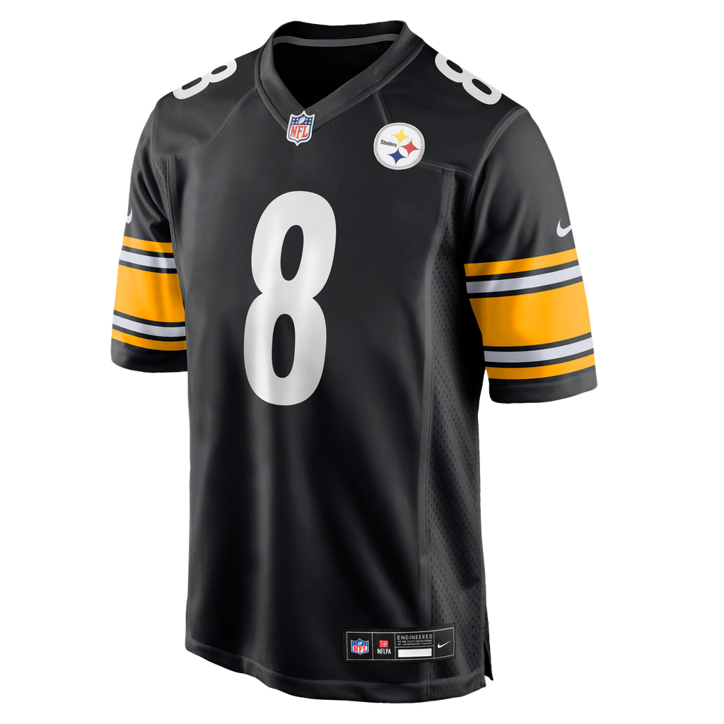 Pittsburgh Steelers Aaron Rodgers Nike White Game Jersey product image 12, provided for visual reference and product detail