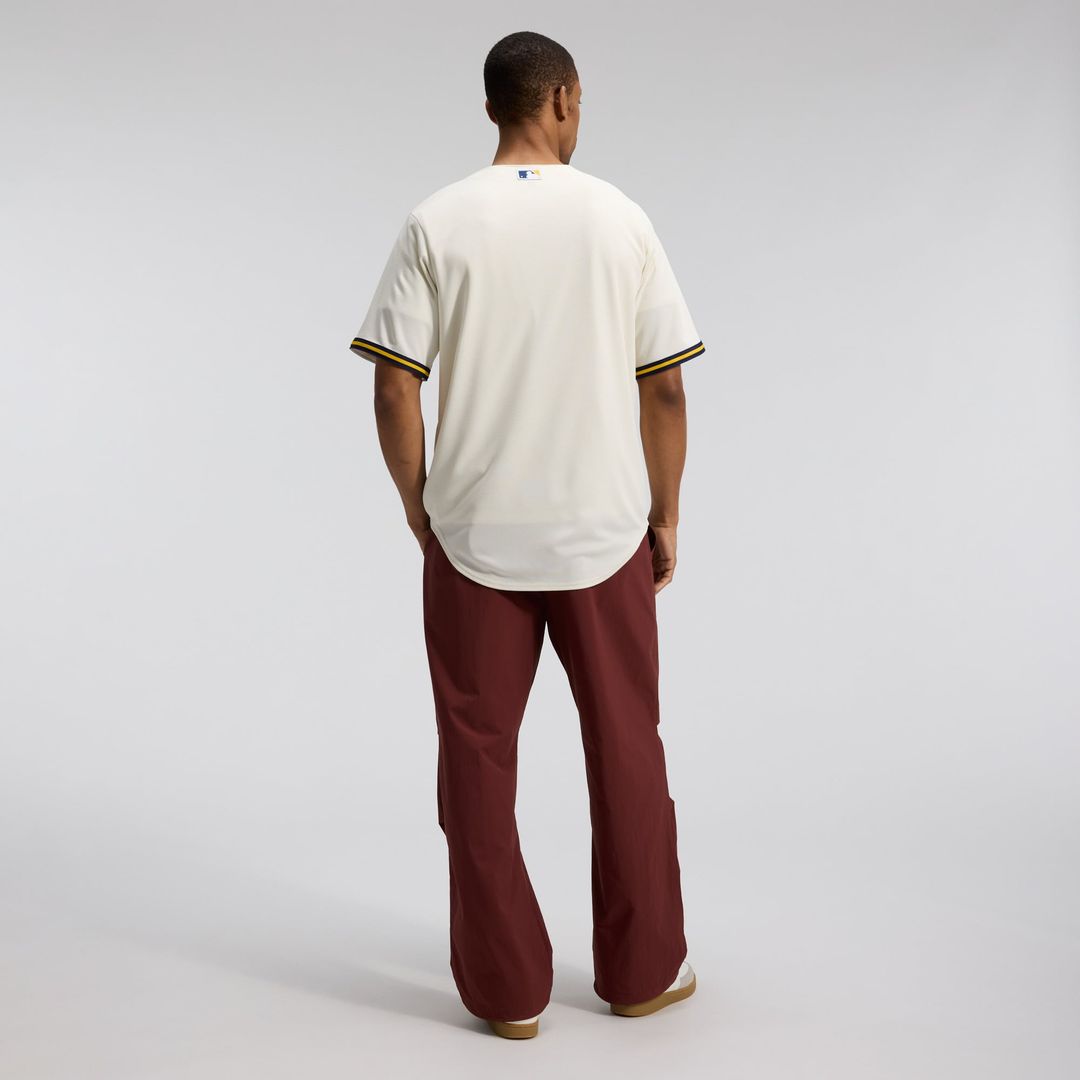 Milwaukee Brewers Nike Cream Home Replica Team Jersey product image 4, provided for visual reference and product detail