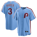 Philadelphia Phillies Bryce Harper Nike Light Blue Alternate Replica Jersey product image 1, provided for visual reference