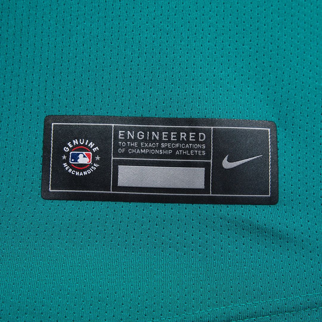 Seattle Mariners Cal Raleigh Nike Teal Alternate Limited Jersey product image 26, provided for visual reference and product