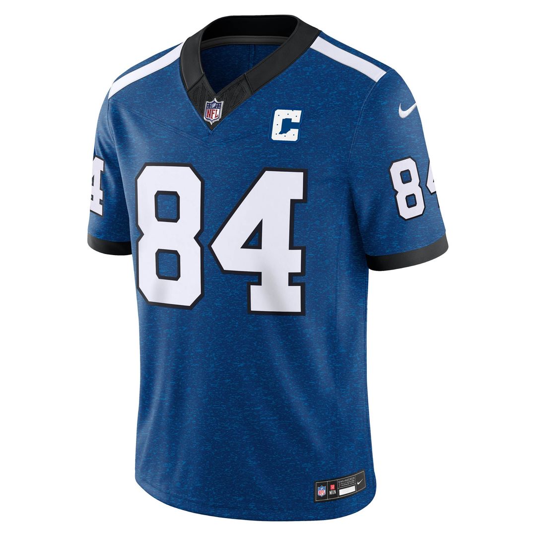 Indianapolis Colts Tyler Warren Nike Royal Alternate Indiana Nights Vapor F.U.S.E. Stitched Limited Jersey product image 2,