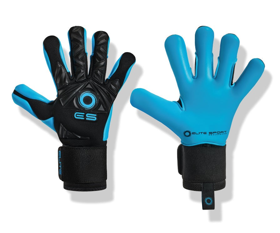 ELITE SPORT Revolution II Combi Aqua Goalkeeper Gloves product image 1, provided for visual reference and product detail