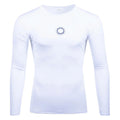 ELITE SPORT Men Compression Shirt - White product image 1, provided for visual reference and product detail review
