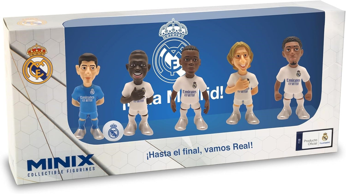 MINIX Collectibles - Real Madrid 5pack product image 1, provided for visual reference and product detail review