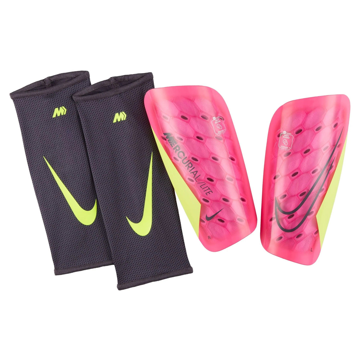 NIKE Mercurial Lite Shin Guards - DV1771 606 product image 1, provided for visual reference and product detail review