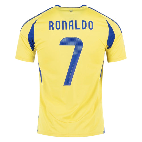 2024/25 ADIDAS Al Nassr FC Ronaldo Men Replica Home Jersey - JP0459 product image 1, provided for visual reference and