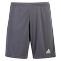 ADIDAS Youth Entrada 22 Shorts - Dark Gray product image 1, provided for visual reference and product detail review