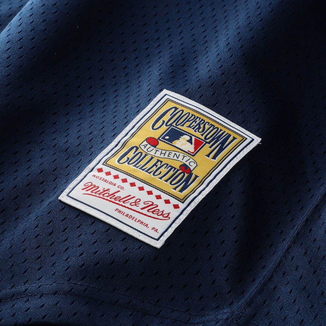 Seattle Mariners Mitchell & Ness Navy Big & Tall Cooperstown Collection Mesh Batting Practice Jersey product image 16,