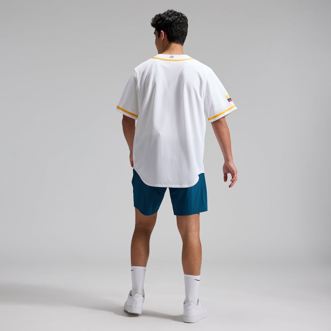 Colombia Baseball Nike White 2026 World Baseball Classic Home Stadium Jersey product image 4, provided for visual reference