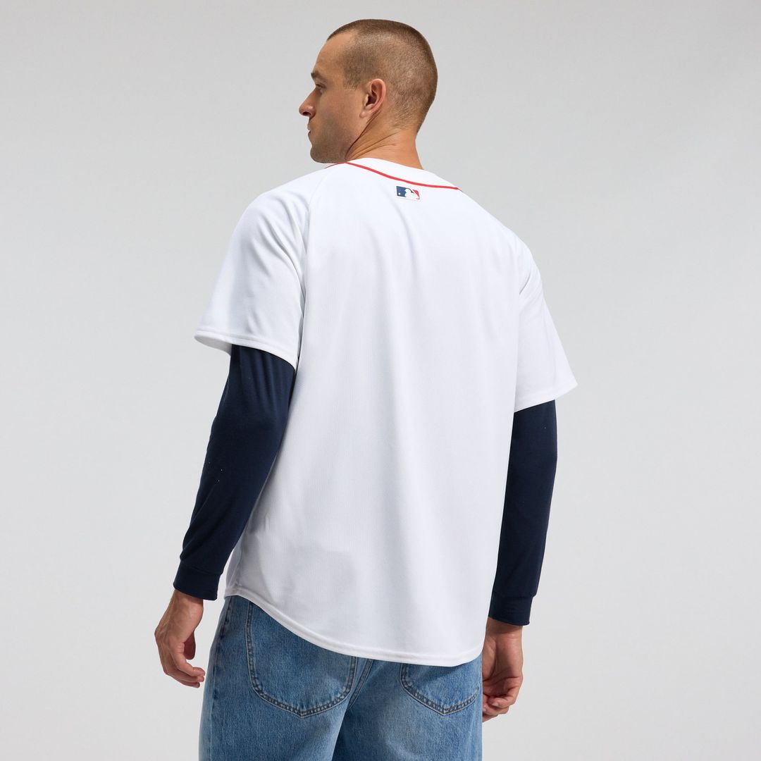 Boston Red Sox Nike White Home Limited Jersey product image 2, provided for visual reference and product detail review