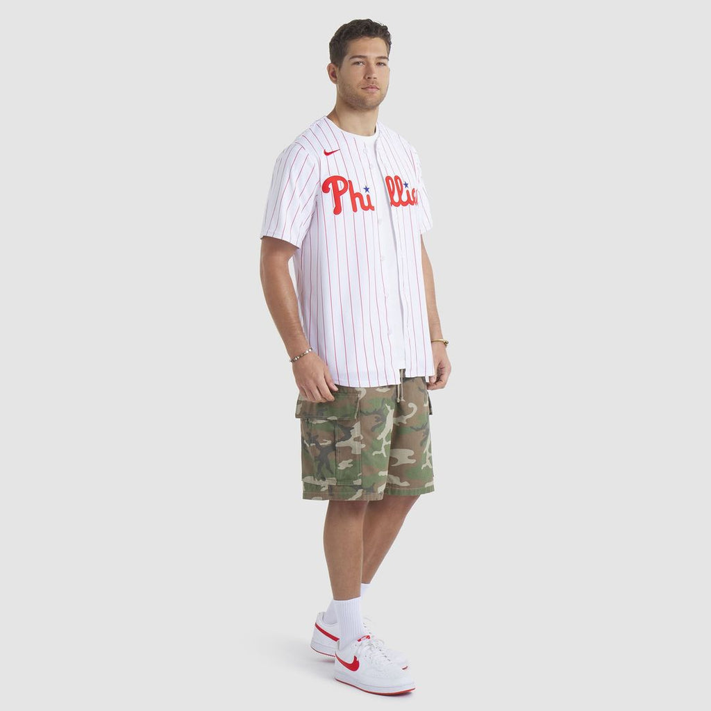 Philadelphia Phillies Bryce Harper Nike Gray Road Limited Player Jersey product image 12, provided for visual reference and