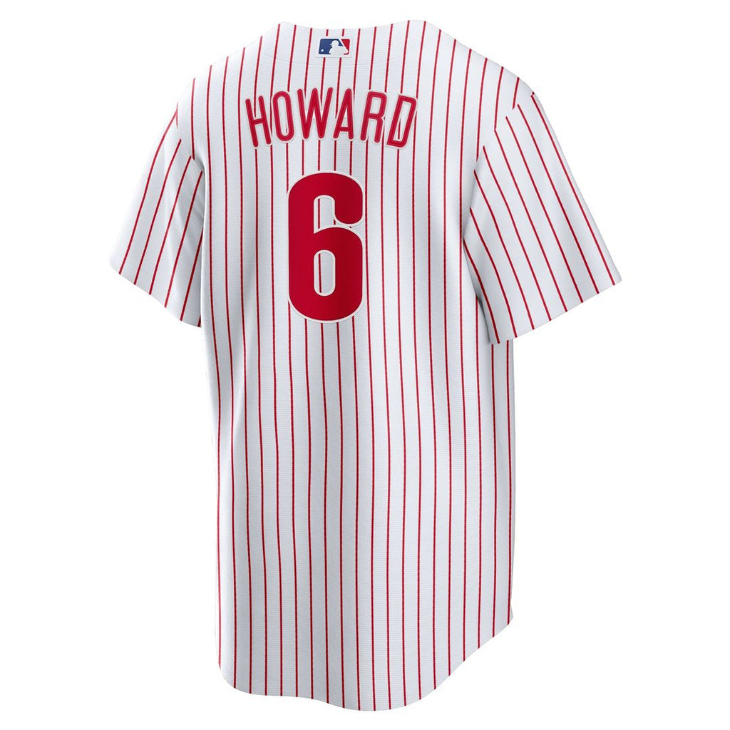 Philadelphia Phillies Ryan Howard Nike White Replica Player Jersey product image 3, provided for visual reference and
