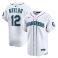 Seattle Mariners Josh Naylor Nike White Home Limited Jersey product image 1, provided for visual reference and product