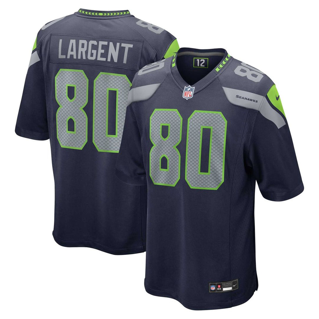 Seattle Seahawks Steve Largent Nike College Navy Retired Player Game Jersey product image 1, provided for visual reference