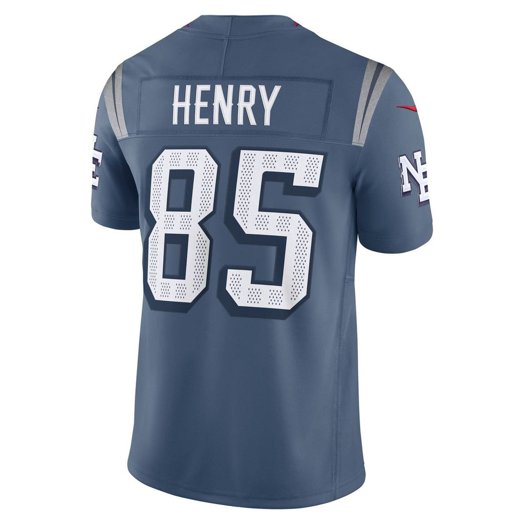 New England Patriots Hunter Henry Nike Blue Rivalries Collection Stitched Limited Jersey product image 3, provided for
