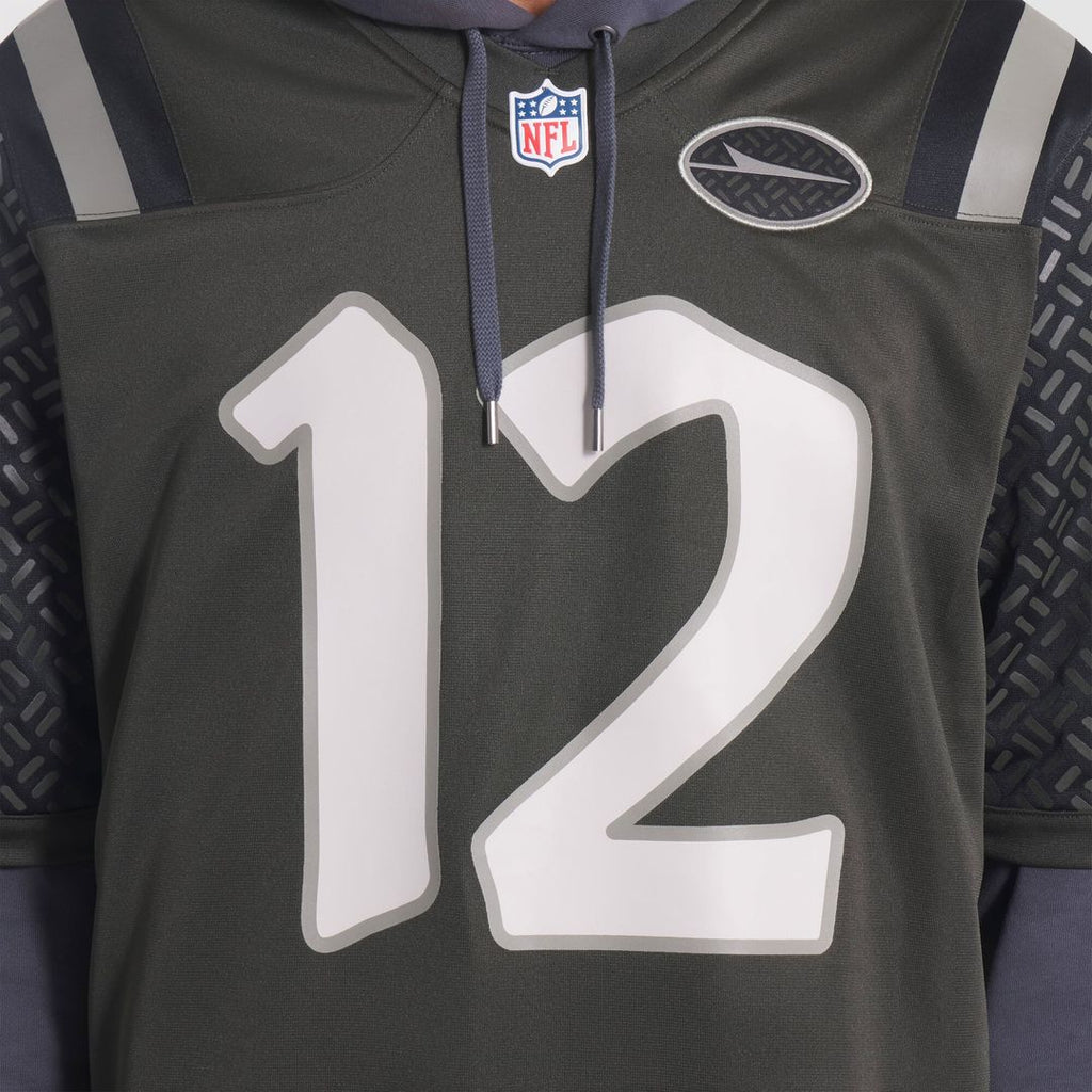 New York Jets Joe Namath Nike Green Rivalries Collection Retired Player Game Jersey product image 6, provided for visual