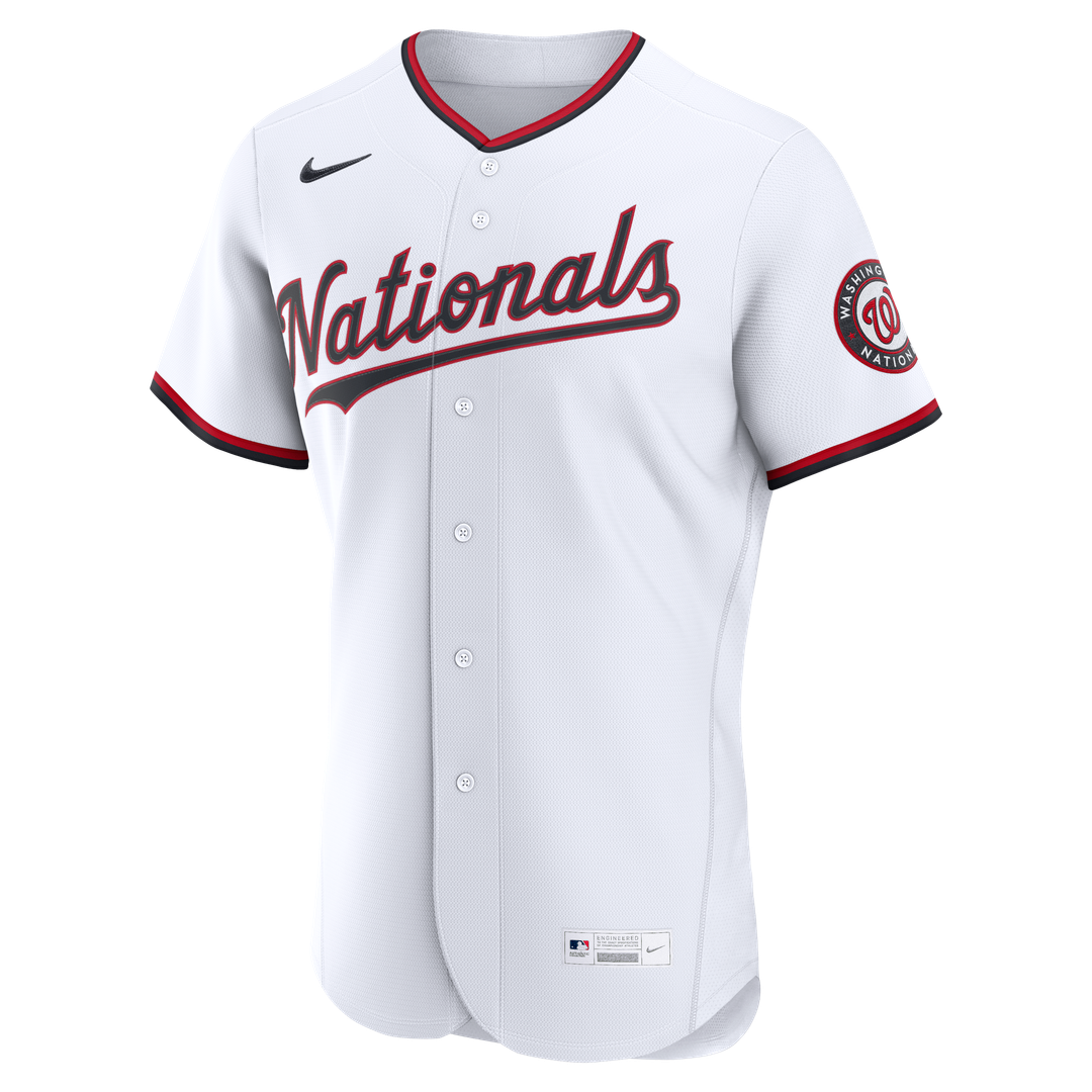 Washington Nationals Nike White Home Authentic Jersey product image 11, provided for visual reference and product detail