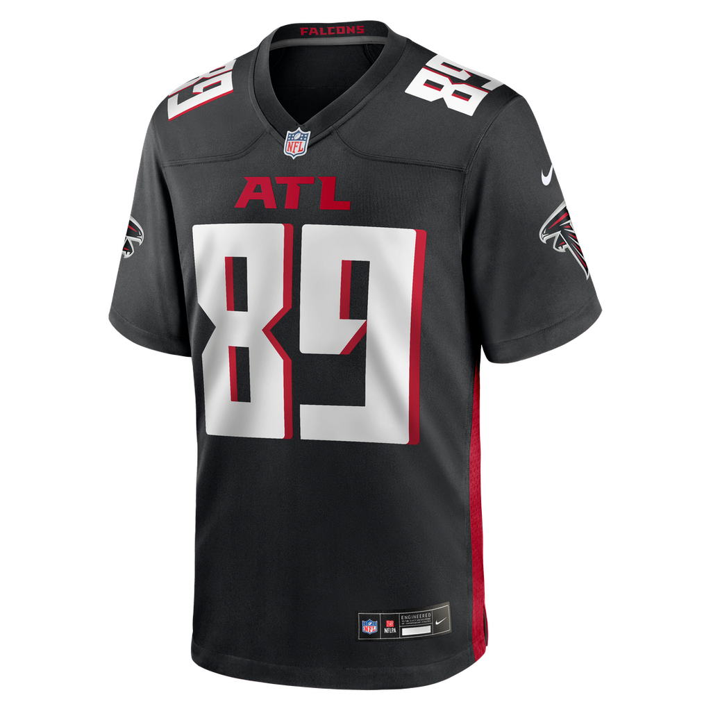 Atlanta Falcons Charlie Woerner Nike Black Game Jersey product image 2, provided for visual reference and product detail