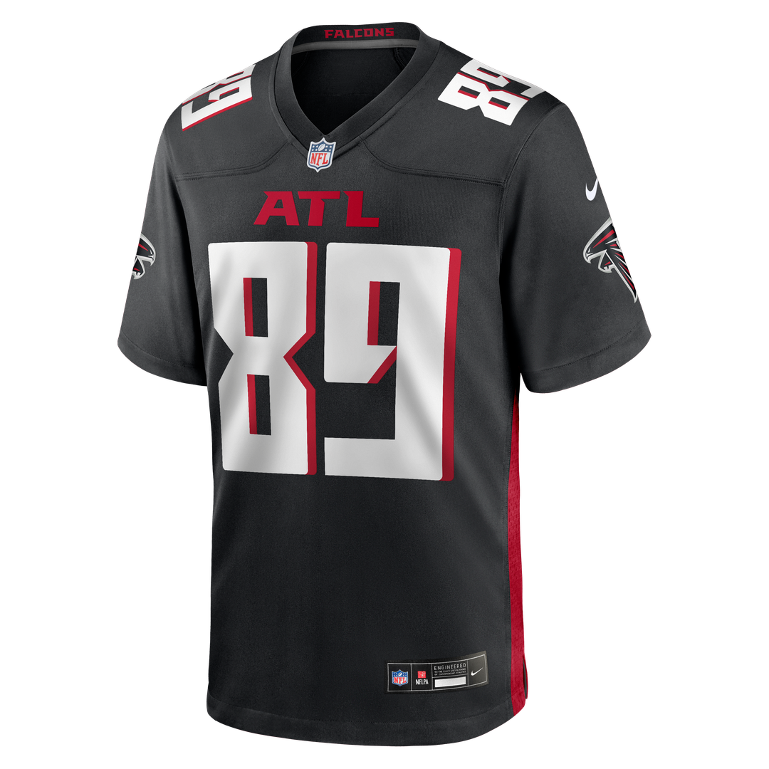 Atlanta Falcons Charlie Woerner Nike Black Game Jersey product image 2, provided for visual reference and product detail