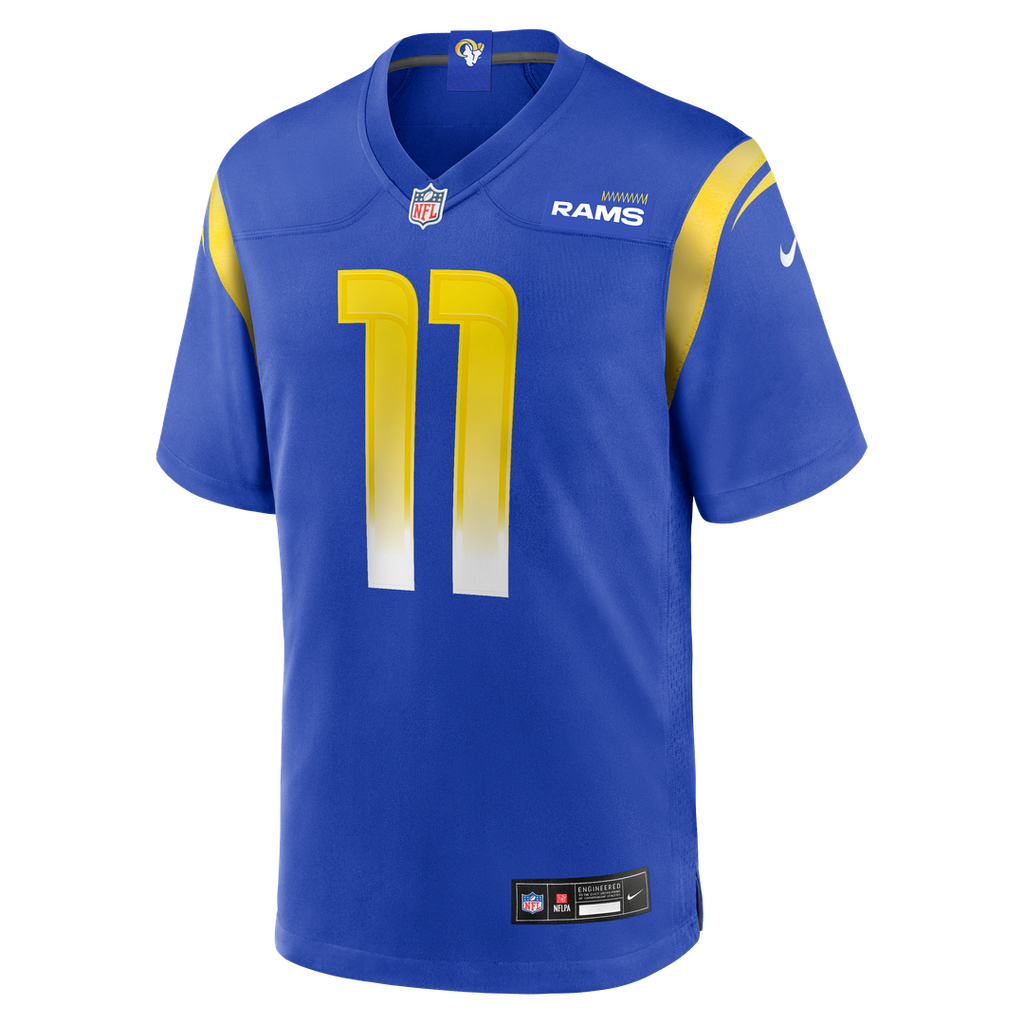 Los Angeles Rams Jimmy Garoppolo Nike Royal Game Jersey product image 2, provided for visual reference and product detail