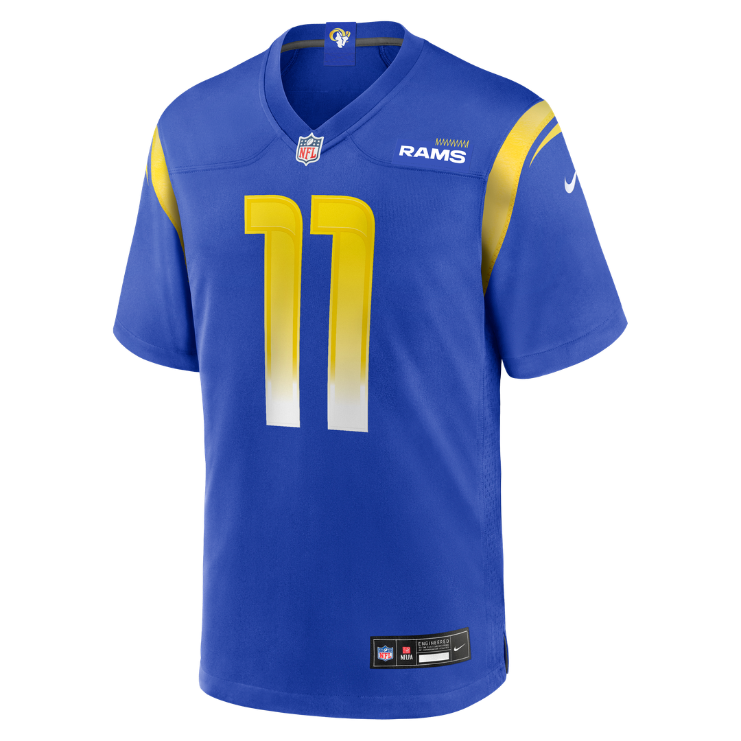 Los Angeles Rams Jimmy Garoppolo Nike Royal Game Jersey product image 2, provided for visual reference and product detail