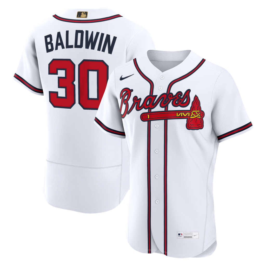 Atlanta Braves Drake Baldwin Nike Navy Alternate MLB Awards Authentic Jersey product image 7, provided for visual reference
