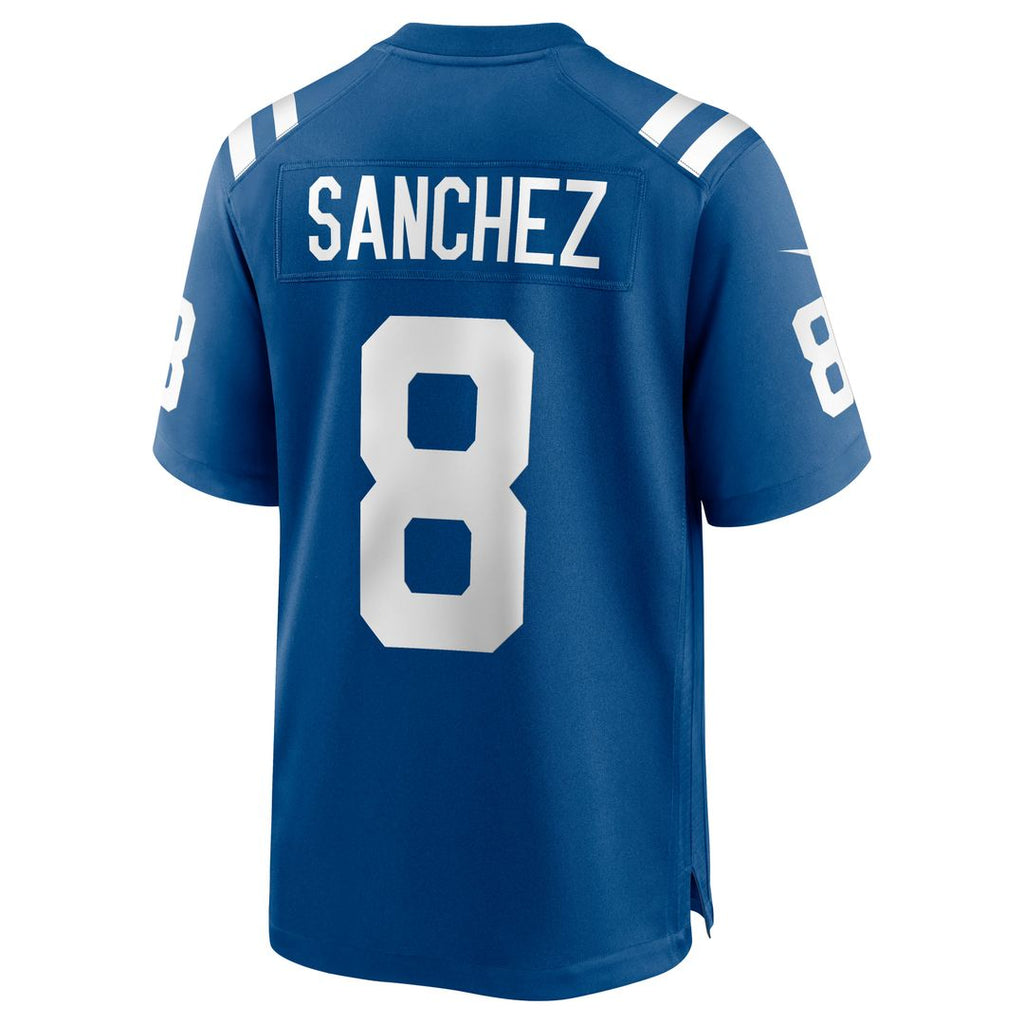 Indianapolis Colts Rigoberto Sanchez Nike Royal Game Jersey product image 3, provided for visual reference and product