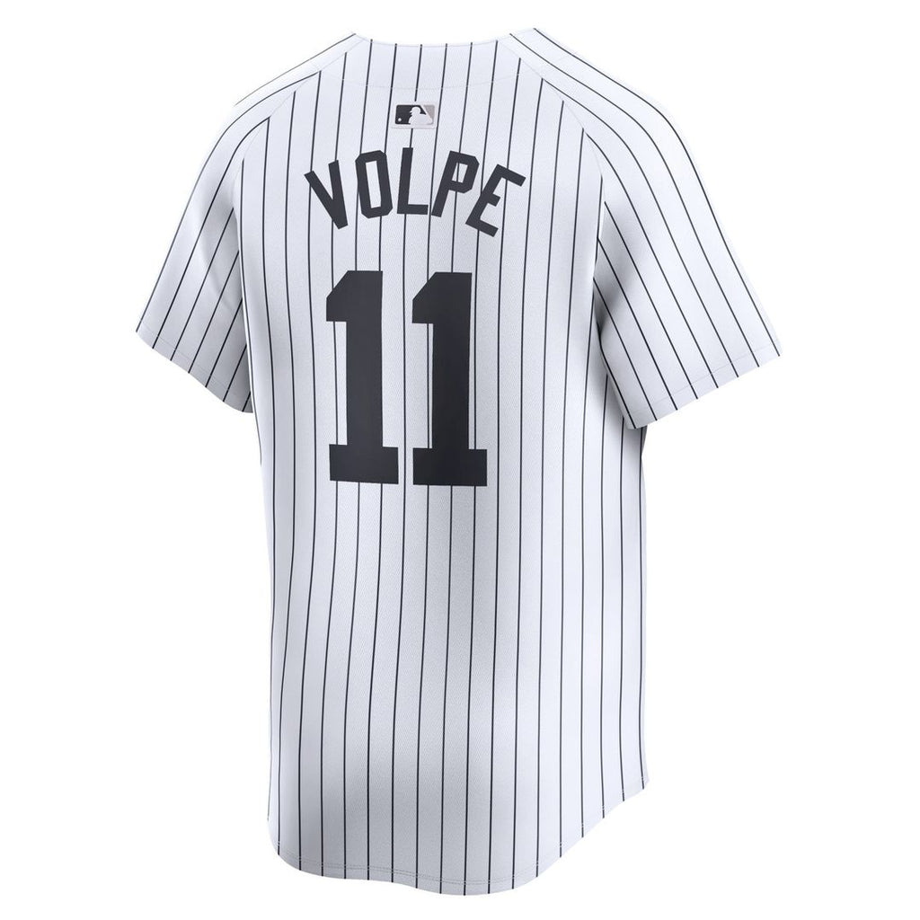 New York Yankees Anthony Volpe Nike Gray Away Limited Player Jersey product image 9, provided for visual reference and