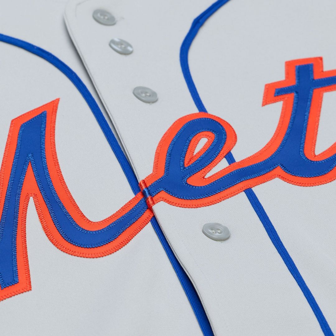 New York Mets Tom Seaver Mitchell & Ness Gray 1976 Authentic Jersey product image 7, provided for visual reference and