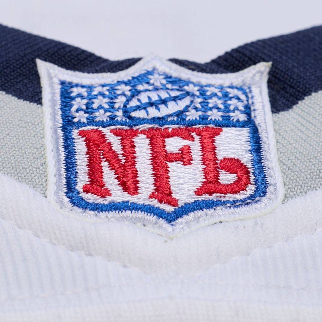 New England Patriots Tom Brady Mitchell & Ness White 2000 Legacy Replica Jersey product image 3, provided for visual