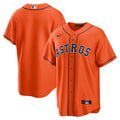 Houston Astros Nike Orange Alternate Replica Team Jersey product image 1, provided for visual reference and product detail