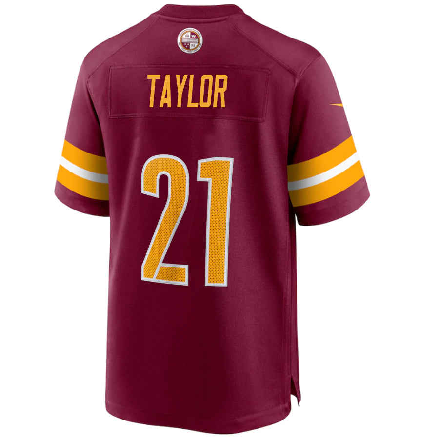 W.Commanders #21 Sean Taylor Burgundy Stitched Player Vapor product image 1
