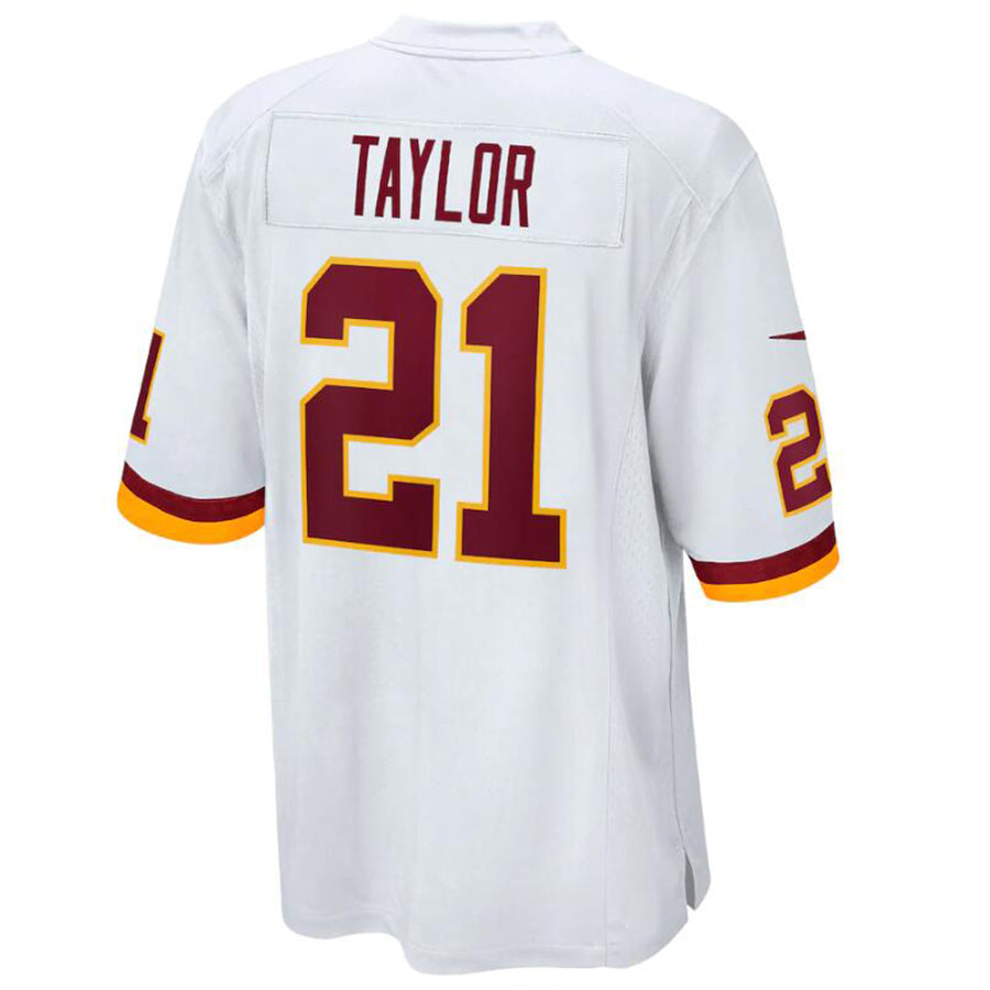 W.Commanders #21 Sean Taylor White Stitched Player Game product image 1